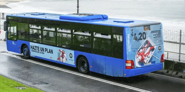 Publicidad Autobus Donostia_Rígido Trasera Integral