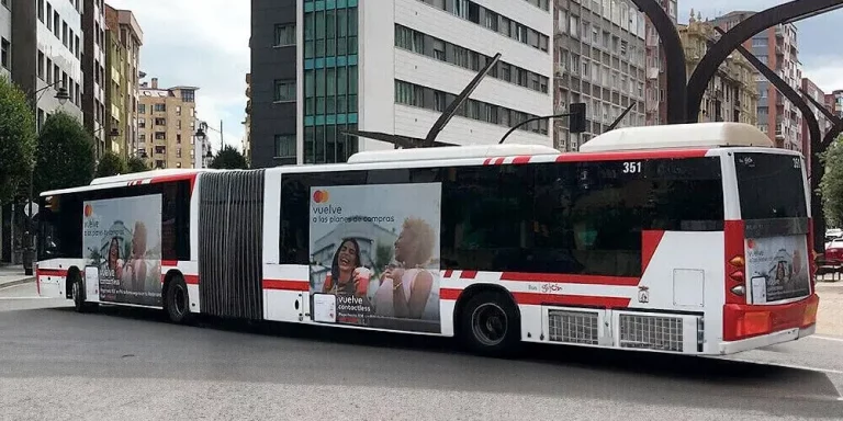 Publicidad Autobús Gijón_Estándar Maxi Articulado