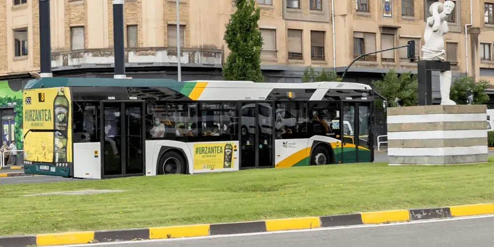 Publicidad Autobus Pamplona