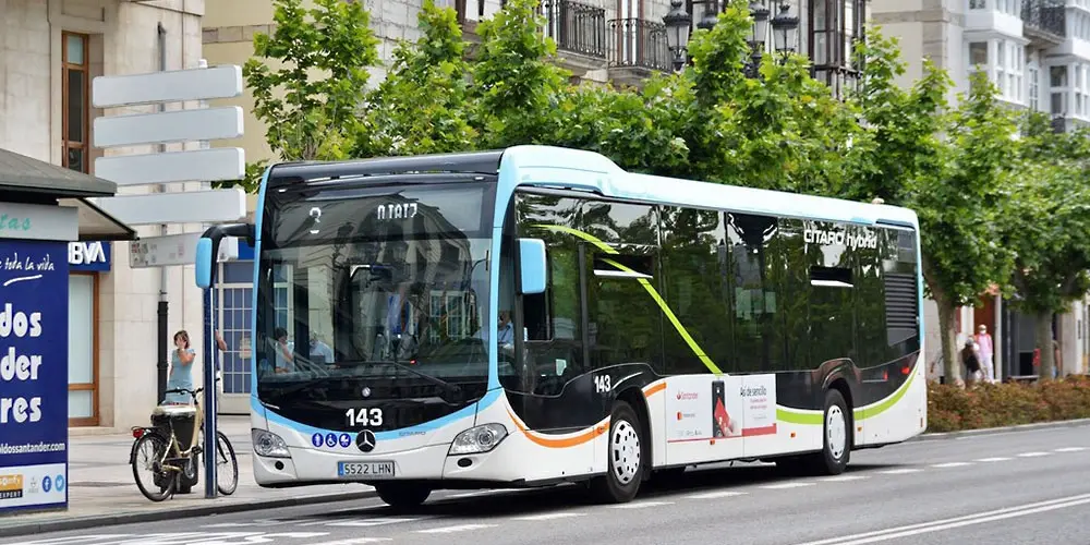 Publicidad Autobus Santander Estándar