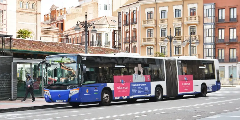 Publicidad Autobús Valladolid