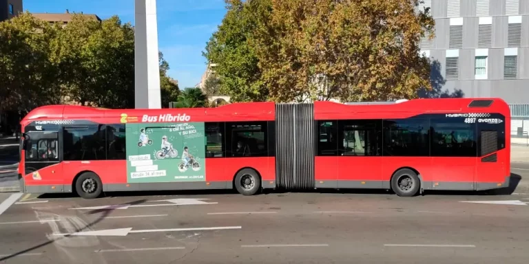 Publicidad Autobus Zaragoza_Articulado Gran Lateral