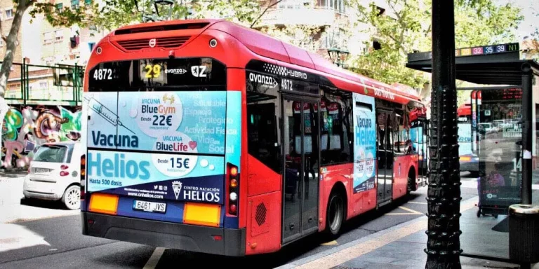 Publicidad Autobus Zaragoza_Gran Lateral Plus