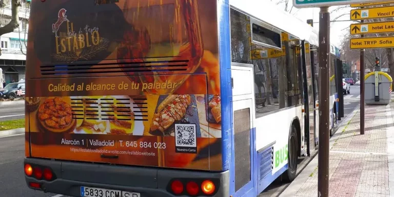 Publicidad Valladolid Autobus_TRASERA INTEGRAL